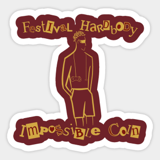 Festival Hardbody Sticker
